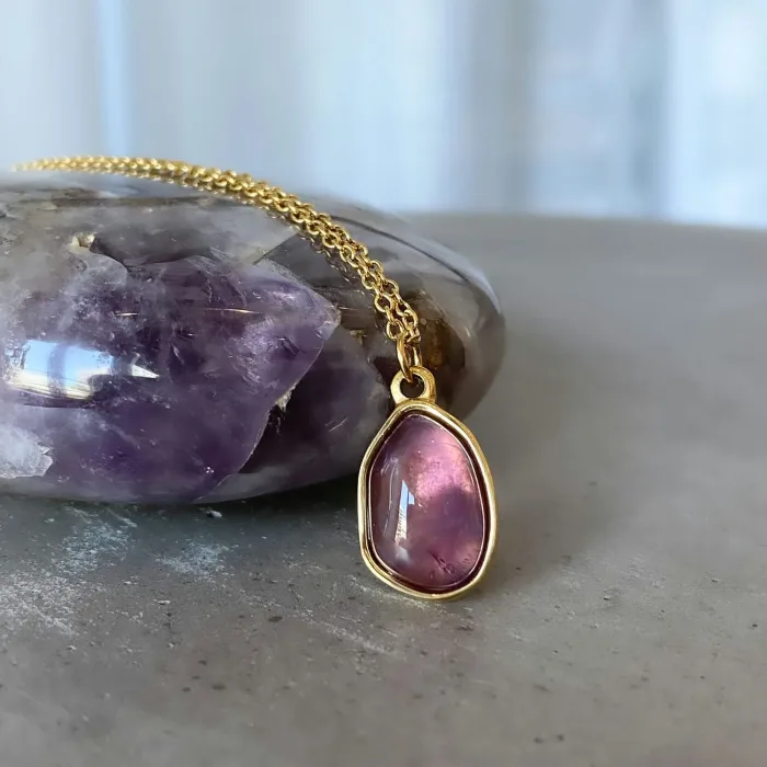 Amethyst Pendant Necklace