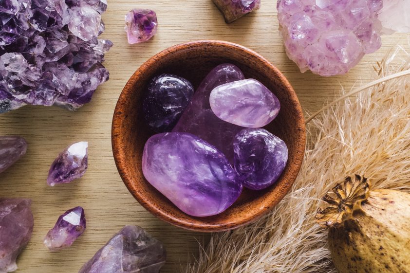 Gentle Water Cleansing Method for Amethyst