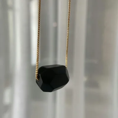 Black Obsidian Necklace