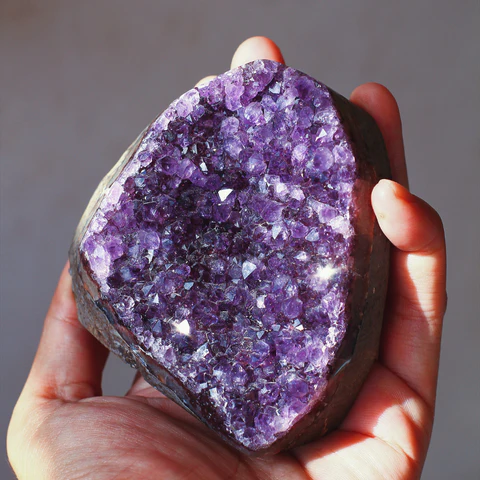 Purple Color Crystal