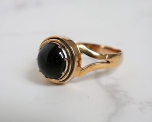 black crystal jewelry