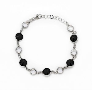 black crystal jewelry