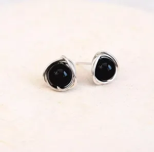 black crystal jewelry