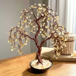 Citrine Crystal Tree