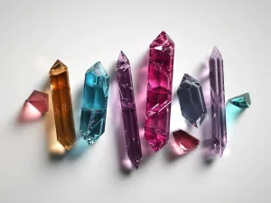 Comparison of different crystals and their properties