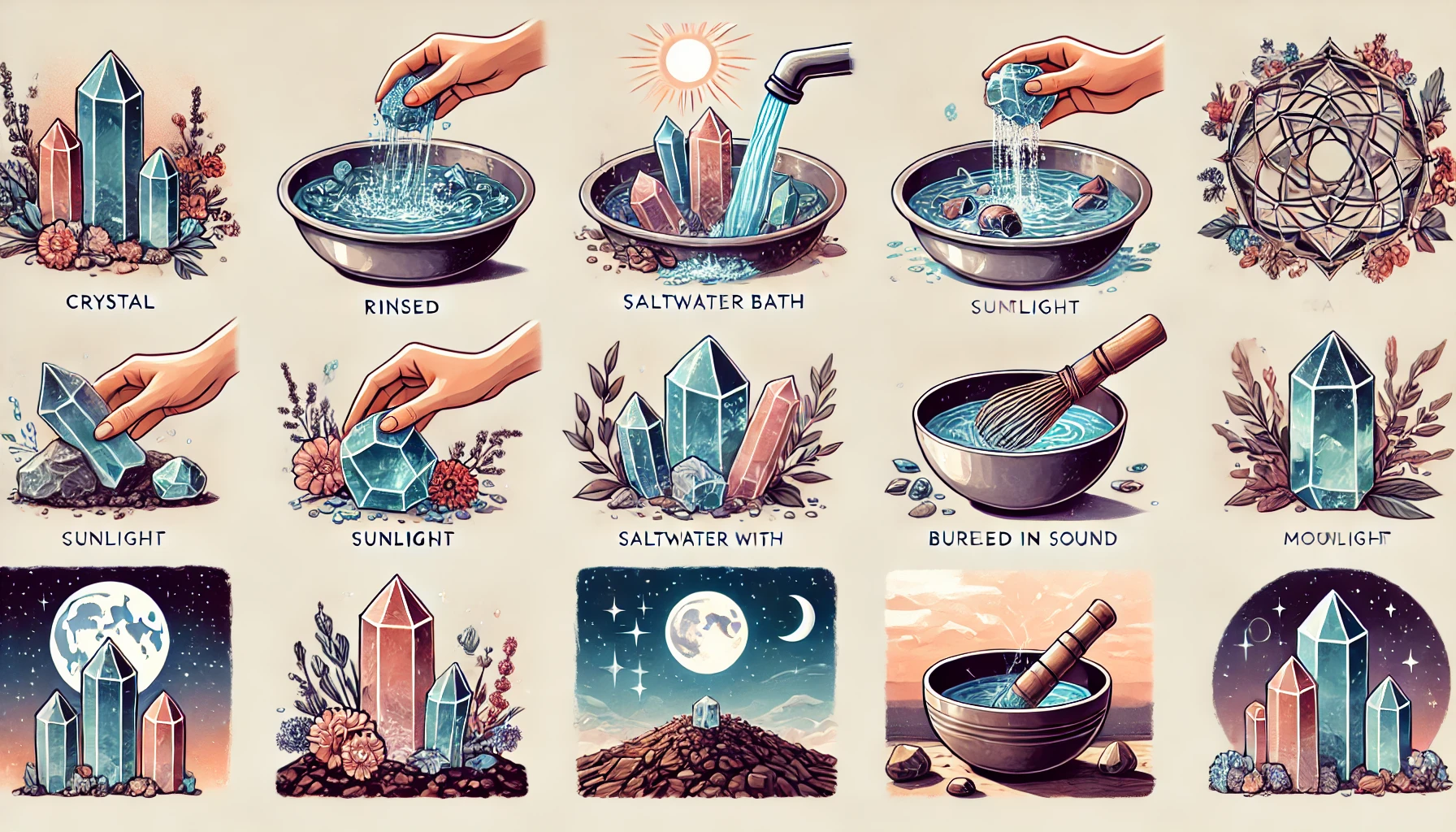 How to Cleanse Crystals