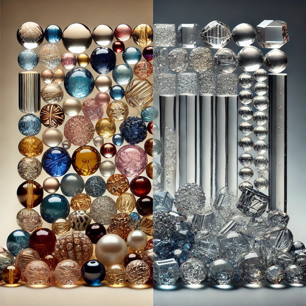 Glass Beads vs. Crystal Beads: Key Differences and Uses Explained