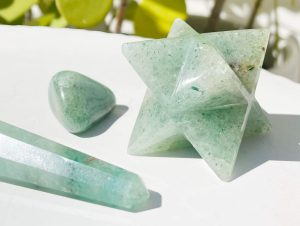 A collection of Green Aventurine stones