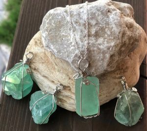 Green Crystal Jewelry