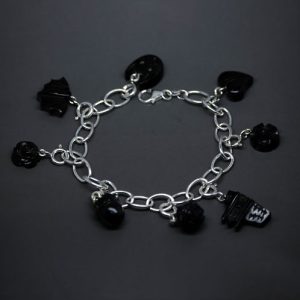 black crystal jewelry