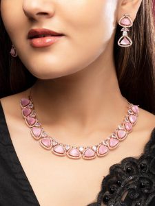 Pink Crystal Jewelry