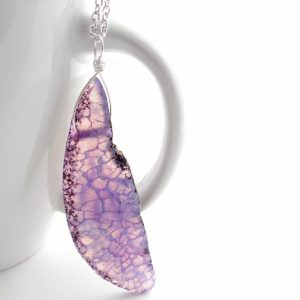 Purple Agate Jewelry