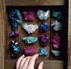 Storing Rock Crystals