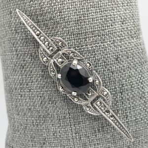 black crystal jewelry