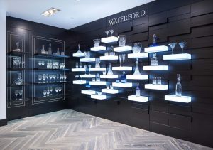 Waterford Crystal Display