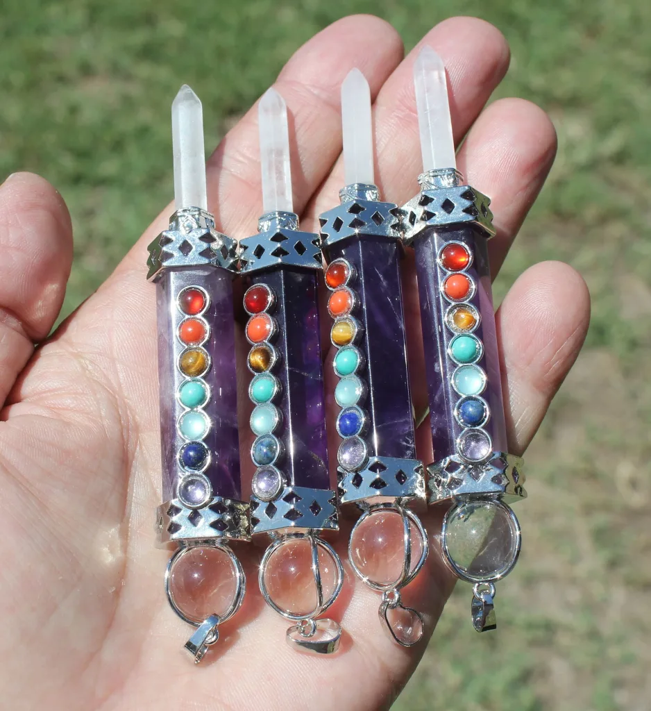 Unlock the Healing Power of Crystal Chakra Wand