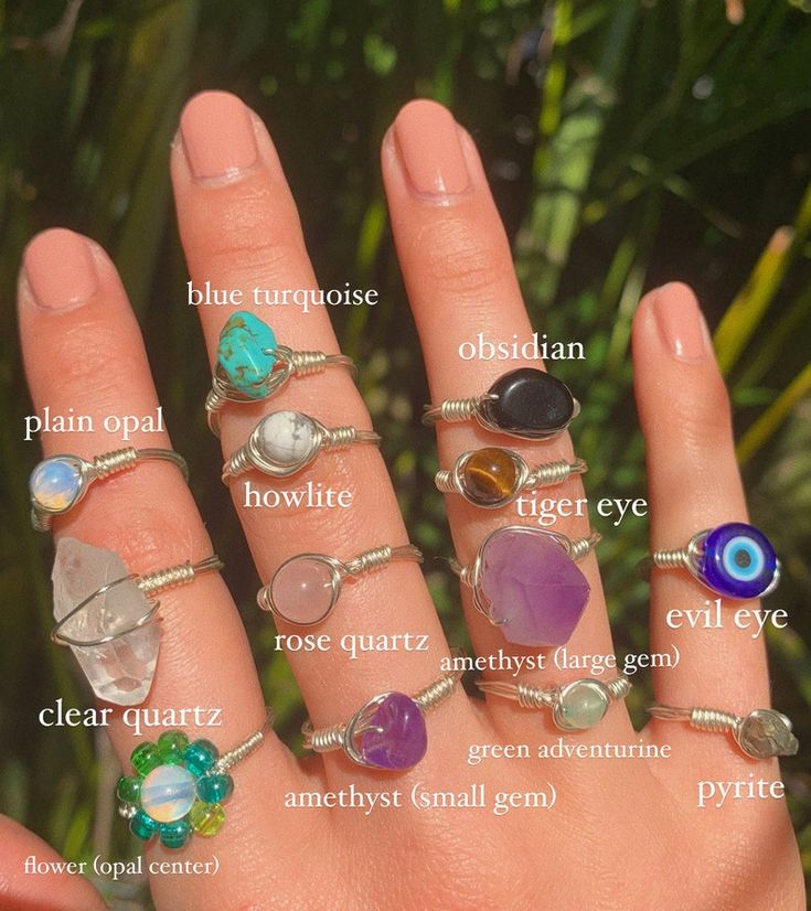 Exploring the World of Crystal Rings: Types and Varieties