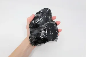 Meditation with Black Obsidian