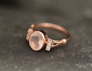 Rose Quartz Ring