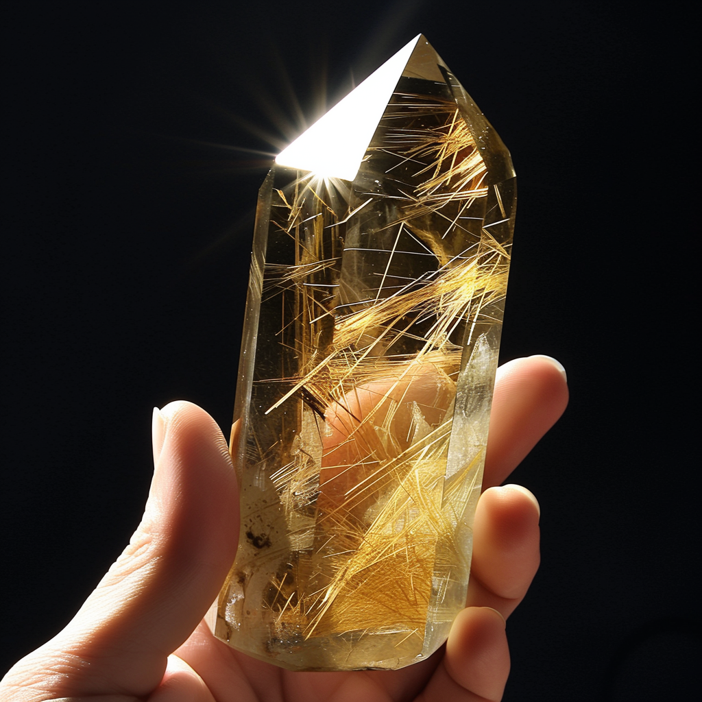 Golden Rutilated Quartz